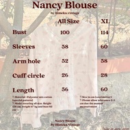 Himeka Vintage - Nancy Blouse - Coquette Vintage Blouse - Pink Floral Blouse - Special Pattern