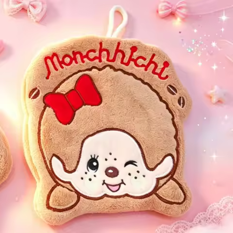 Monchichi Hand Towels Monchichi Accessories Kitchen Towels for Hand Bathroom Hanging Towel Washing H