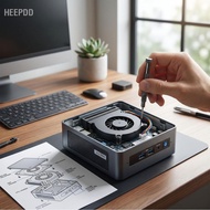 HEEPDD CPU Cooling Fan BSB05505HP for NUC5/NUC6/NUC7 i3/i5/i7 Mini PC 4 Pin Connector CBXG2 Brix NUC