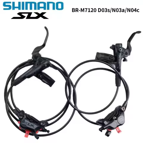 SHIMANO SLX M7120 4 Piston Brake For Mountain Bike Bicycle Hydraulic Disc Brake MTB D03s N03a N04c P