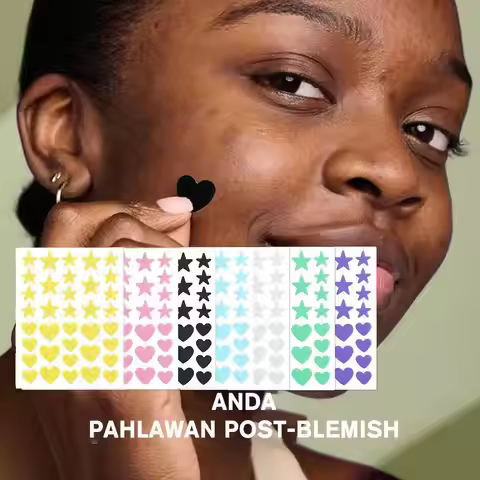 36pcs Star Love Pimple Patch Acne Colorful Invisible Acne Removal Skin Care Stickers Concealer Face 