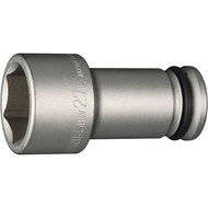 TONE Long Socket for Impact HP4NV-27L, 12.7mm 1/2" insertion angle, two side width 27mm