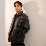 Coatsweater - GEO JACKET for men แจกเกตหนังสุดเท่ห์ หนังนิ่งดีมากกก