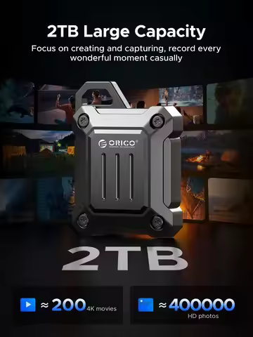 ORICO 2230 SSD Enclosure M.2 NVMe SSD Enclosure USB 3.2 Gen 2 10Gbps NVME PCI-E M-Key 2230mm Externa