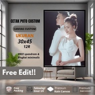 Canvas photo print 12 R (30x45 cm) minimalist Canvas photo print frame