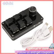 Ddhihi 6 Key Mini Keypad With Knob USB Keyboard OSU Gaming Programmable NEW