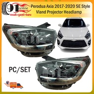 Vland Perodua Axia 2017 - 2020 SE Style Projector Headlamp PC/SET