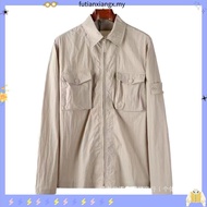 GIO APPAREL | Ston3 Isl4nd Overshirt Jacket Casual Nylon Waterproof 080