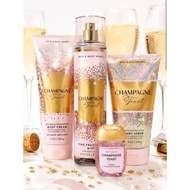 BBW CHAMPAGNE TOAST BODY WASH, FRAGRANCE MIST& BODY LOTION