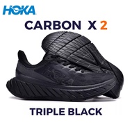 รองเท้าวิ่ง Hoka Carbon x2 Triple Black Size36-45 รองเท้าผ้าใบผู้ชาย รองเท้าผ้าใบผู้หญิง รองเท้าวิ่งชาย รองเท้าวิ่งหญิง รองเท้ากีฬา รองเท้าออกกำลังกาย