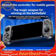 [Hot-Sale] D6 Mini Gamepad Stretching Gaming Control for Android Cell Phone PC Tablet Hall Effect Jo