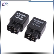 [EWY] 1Pc Car Relay 12V 24V 40A 40 AMP 4 Pin SPST Alarm Relay Auto Replacement Parts PH