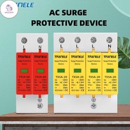 UN TAXNELE AC SPD 20KA 40KA 60KA 2P 4P 275V 385V House Lightning Surge Protector Low Voltage Protect