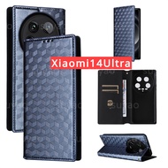 For Xiaomi 15 14 14T Ultra Pro Mi 14Ultra 14Pro 2024 Phone Case Wallet Flip Leather Magnetic Casing 