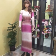 New Arrival  Dress Palas Viral Dress Pleated Dress Ombre