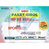 Paket GIBOL KVISION GB01 K-vision 30 HR