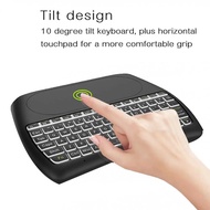 【Worth-Buy】 D8 Backlight 2.4ghz Wireless Keyboard Mini Air Mouse Touchpad Controller For Smart Tv Box Window2000/xp/vista/7