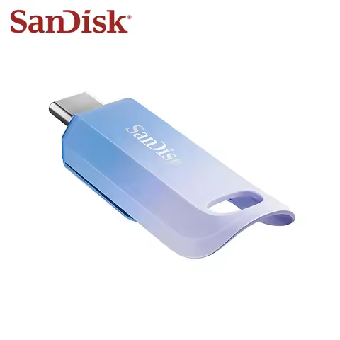 SanDisk Creator USB-C 400MB/s High Speed Read USB3.2 Flash Drive 256GB 512GB 1TBPlug And Play Memory