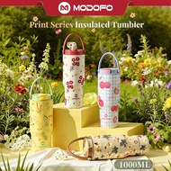 MODOFO 32oz Tumbler Thermos Bottle with Straw Aesthetic Tumbler Botol Air Tahan Sejuk Aquaflask Tumb
