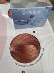 Alfaparf Evolution of the color - Mettallics Rose Copper โทนชมพูอมส้ม  สีย้อมผมอัลฟ่าเทคโนโลยี 3D ไม