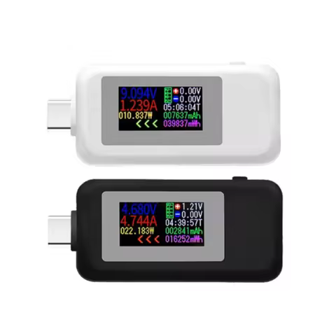 Multifunctional Type-C USB Tester KWS-1902C Current Voltage Monitor Power Meter 0-5A 4-30V for USB-C