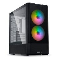LIAN LI LANCOOL 207 Black/White M-ATX sized case with ATX compatibility