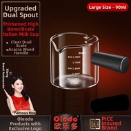 Olodo | Espresso Extraction Measuring Cup Boro-Silicate Glass