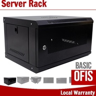 4U 6U 9U 12U 19 Inch Network Cabinet Wall Mount Server Rack 530mm