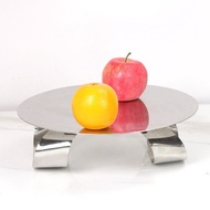 T Tray Ornaments Light Modern Room Stainless Steel Ornaments Mirror Water Model Art Soft Coffee Tabl