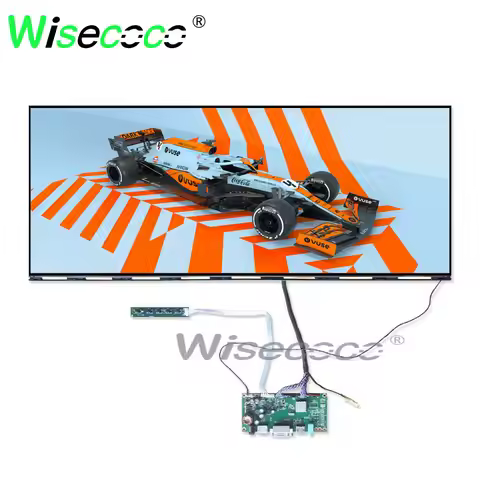 Wisecoco 25 Inch 2560X1080 IPS 21:9 Wide FHD TFT LCD Display LVDS Display DP Driver Board