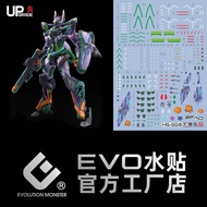 Evo Water Decal HG 1/144 GFreD GQUUUUUUX 水贴 G夸克斯二号机 基弗列德 喵安 高清 荧光 EVO