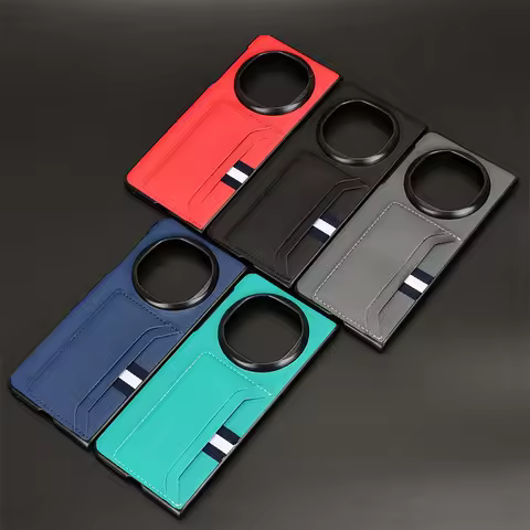 For Huawei Mate X6 Mate X5 Mate X3 Case Luxury Leather Matte Folding Case For Huawei Mate x6 Shockpr