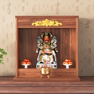 Household God of Wealth Buddha Shrine Cabinet Altar Living Room Guanyin Buddha Cabinet Altar Table G
