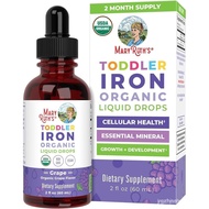 MaryRuth Organics Iron Supplement for Toddlers | Liquid Iron Supplement for Children Ages 1-3 | Iron