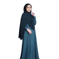 jubah Muslimah fashion jubam Plain Jubah