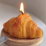 A Croissant-Shaped Scented Candle That Can Be Used For Daily Family Use, Birthday Candles, Banquet P