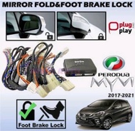 Perodua Myvi Axia Alza Bezza Side Mirror Auto Fold And Brake Lock High Grade