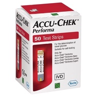 Roche 羅氏 Accu-Chek® Performa 羅氏卓越血糖試紙50條 (平行進口)( 臨期 30/11/2026）