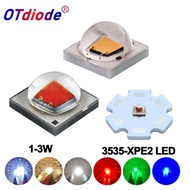 5pcs 3W LED Original XPEE2 3535 High Power Chip Lamp Beads Cold Warm Neutral White Red620nm Green Bl