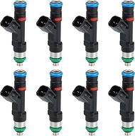 X AUTOHAUX 8pcs 0280158064 5W7Z9F593AA Fuel Injector for Ford E-350 Super Duty 2009-2019 6.8L for Li