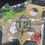 [T2] Carburetor Gasket - Proton Saga Iswara 12V Wira Satria