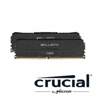 美光 Crucial Ballistix D4 3600/32G(8G*4) 桌上型記憶體(黑/雙通)