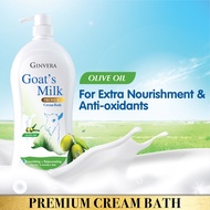 GINVERA Goat’s Milk Premium Cream Bath Olive Oil