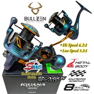 ** BULLZEN IGUANA ELITE SALTWATER Fishing Reel Spining / Bullzen IGUANA RLITE SW