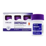 Omeprazole, Delayed Release Acid Reducing Tablets 20 mg, 24 Hour Heartburn Relief (42 Count)