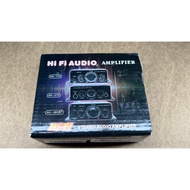 12V HiFi Stereo Audio Amplifier for Car 2 Channel HiFi Bass Audio Subwoofer Amp for Cars