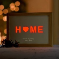 定製家居新居小夜燈 可定時和調光 婚禮佈置 新婚禮物 結婚週年