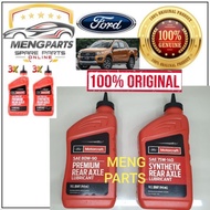 ORIGINAL FORD MOTORCRAFT ALXE OIL LUBRICANT DIFFERENTIAL OIL * 946ML *  75W-140 / 80W-90