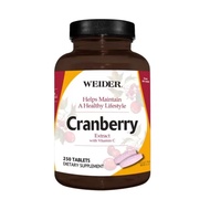 【WEIDER 威德】蔓越莓錠(250錠)x2罐