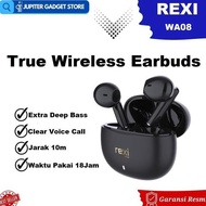 Rexi WA08 Headset Bluetooth Wireless Earphone TWS Earbuds